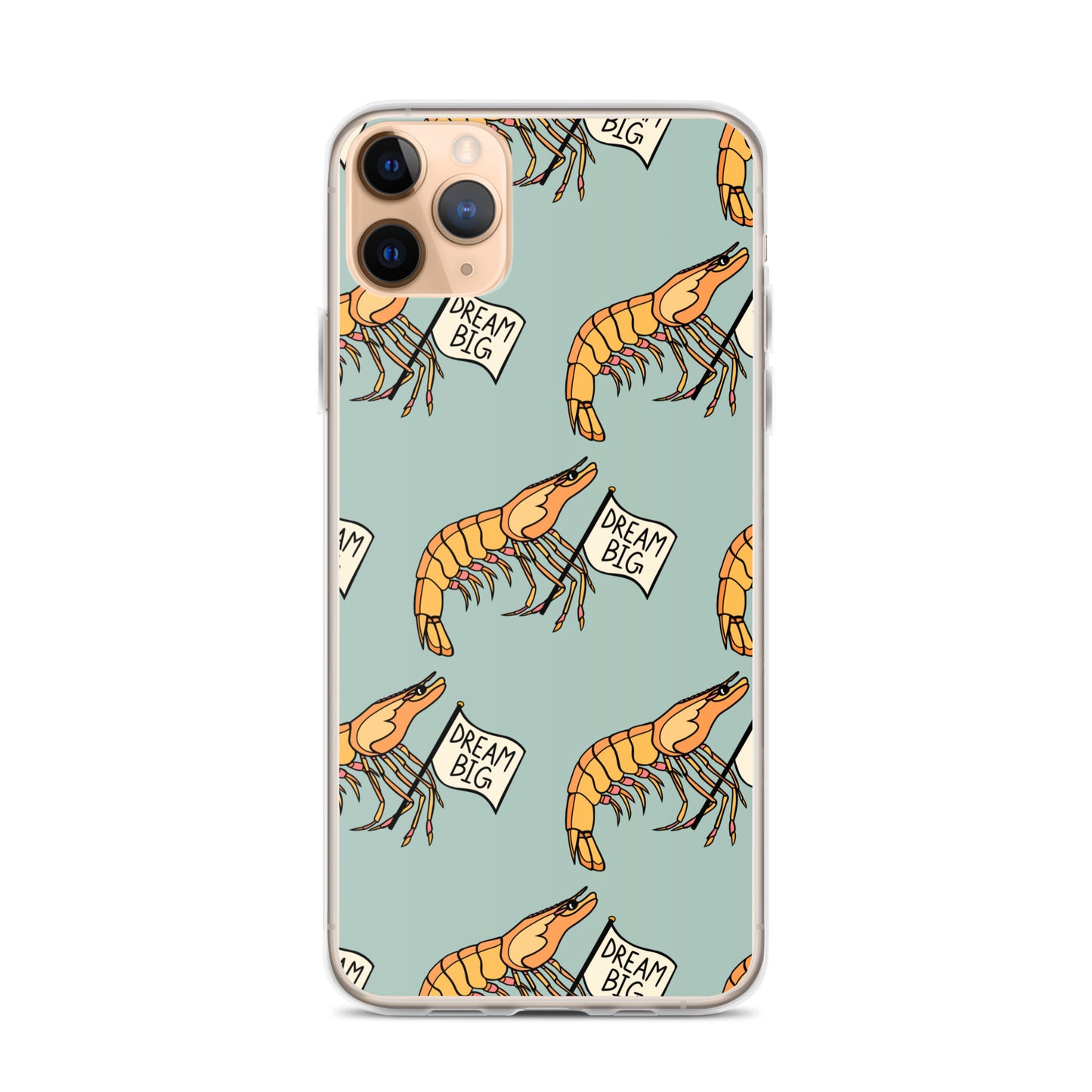 DREAM BIG - YELLOW SHRIMP - iPhone® CASE