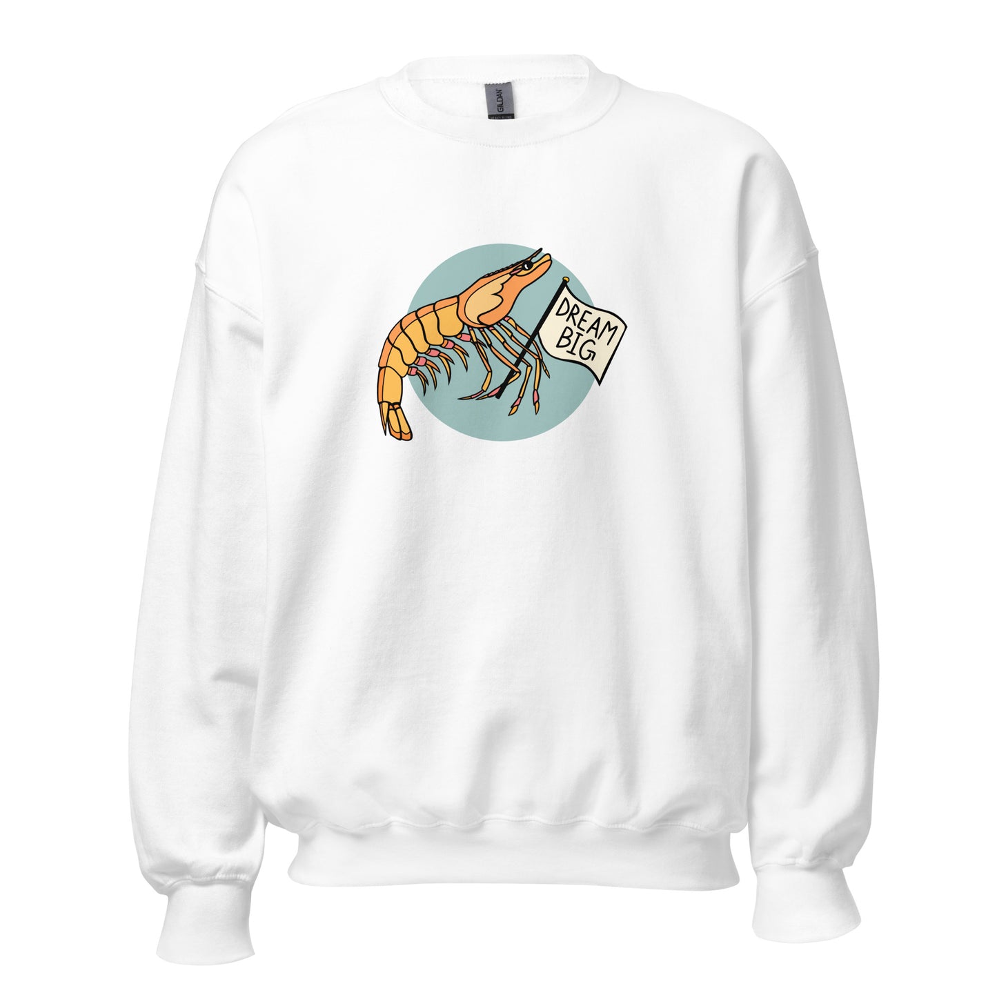 DREAM BIG - YELLOW SHRIMP - SWEATSHIRT