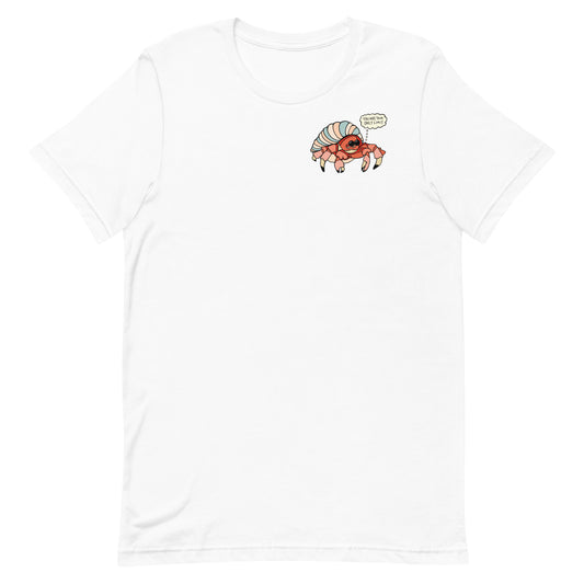 YOU ARE YOUR ONLY LIMIT - RED HERMIT CRAB - LEFT CHEST