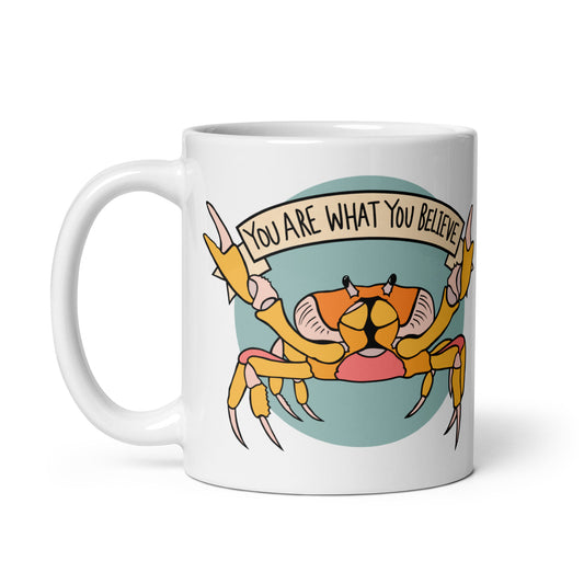 YOU ARE WHAT YOU BELIEVE - YELLOW CRAB